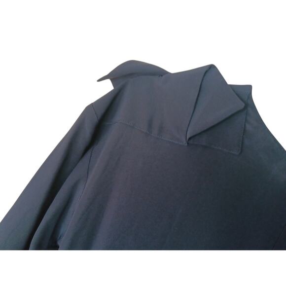 Fendi Navy Blue Long Sleeve Dress Size 38 IT | Made in Italy Designer Sheath - Picture 15 of 16